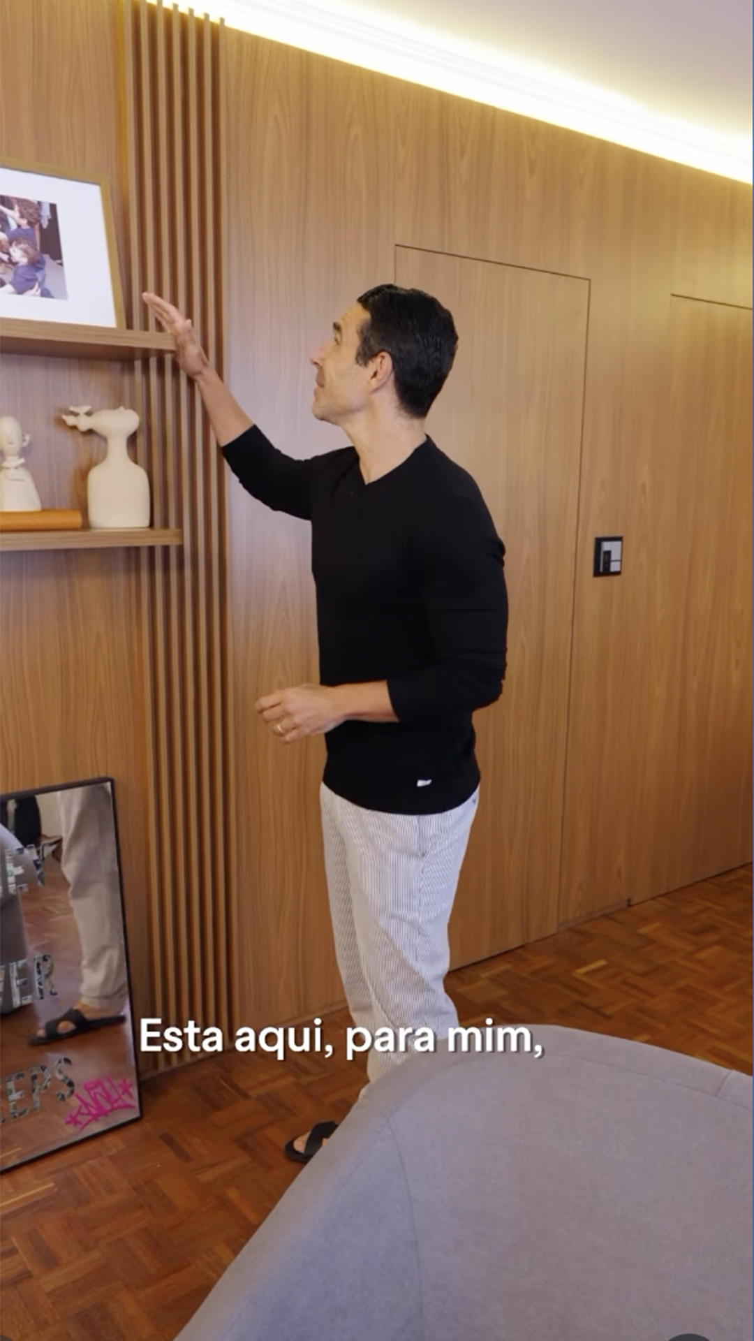 Decoração do apartamento de Marcus Buaiz e Isis Valverde - Foto: Reprodução / Instagram