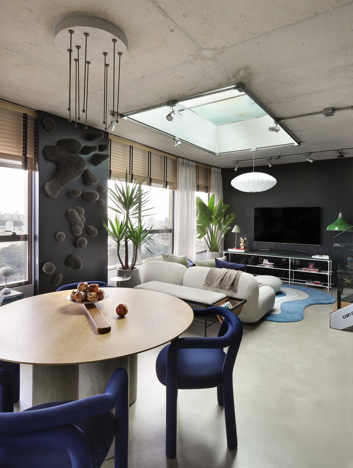 Apartamento de Mauro Sousa, filho de Mauricio de Sousa - Foto: Reprodução / Instagram; @marianaorsifotografia