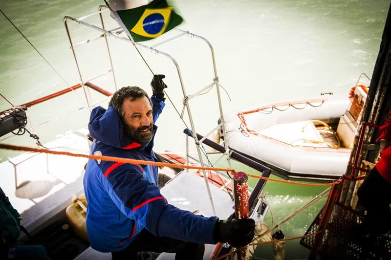 Domingos Montagner em 'Sete Vidas', 2015 — Foto: João Miguel Júnior/Globo