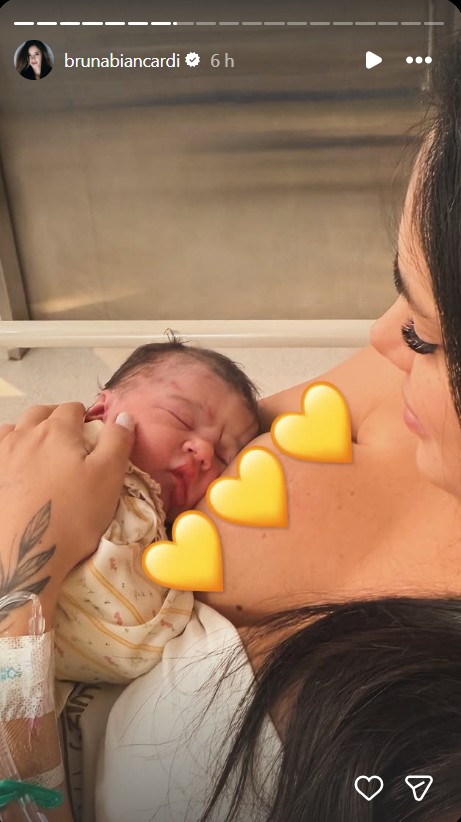 Bruna Biancardi celebra 1 ano da filha, Mel - Foto: Reprodução / Instagram @brunabiancardi 