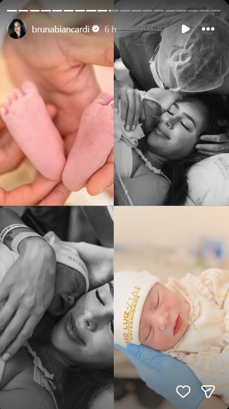 Bruna Biancardi celebra 1 ano da filha, Mel - Foto: Reprodução / Instagram @brunabiancardi 