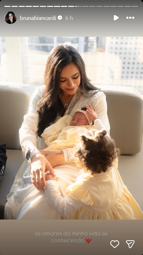 Bruna Biancardi celebra 1 ano da filha, Mel - Foto: Reprodução / Instagram @brunabiancardi 