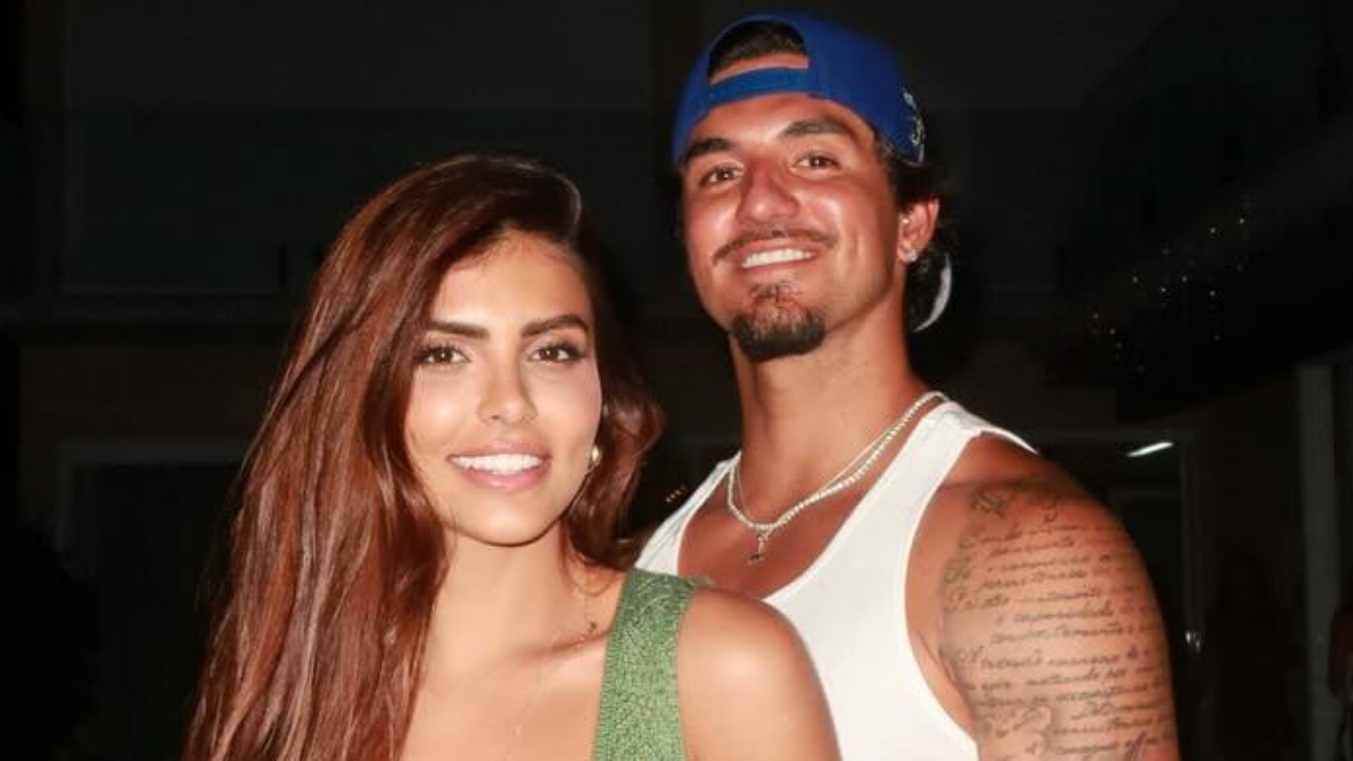 Isabella Arantes e Gabriel Medina