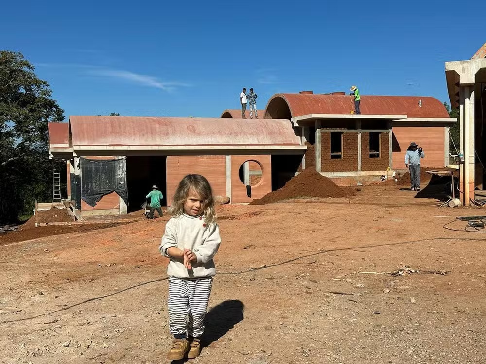 Casa de Mariana Maffeis, filha de Ana Maria Braga, no interior de São Paulo - Foto: Reprodução / YouTube