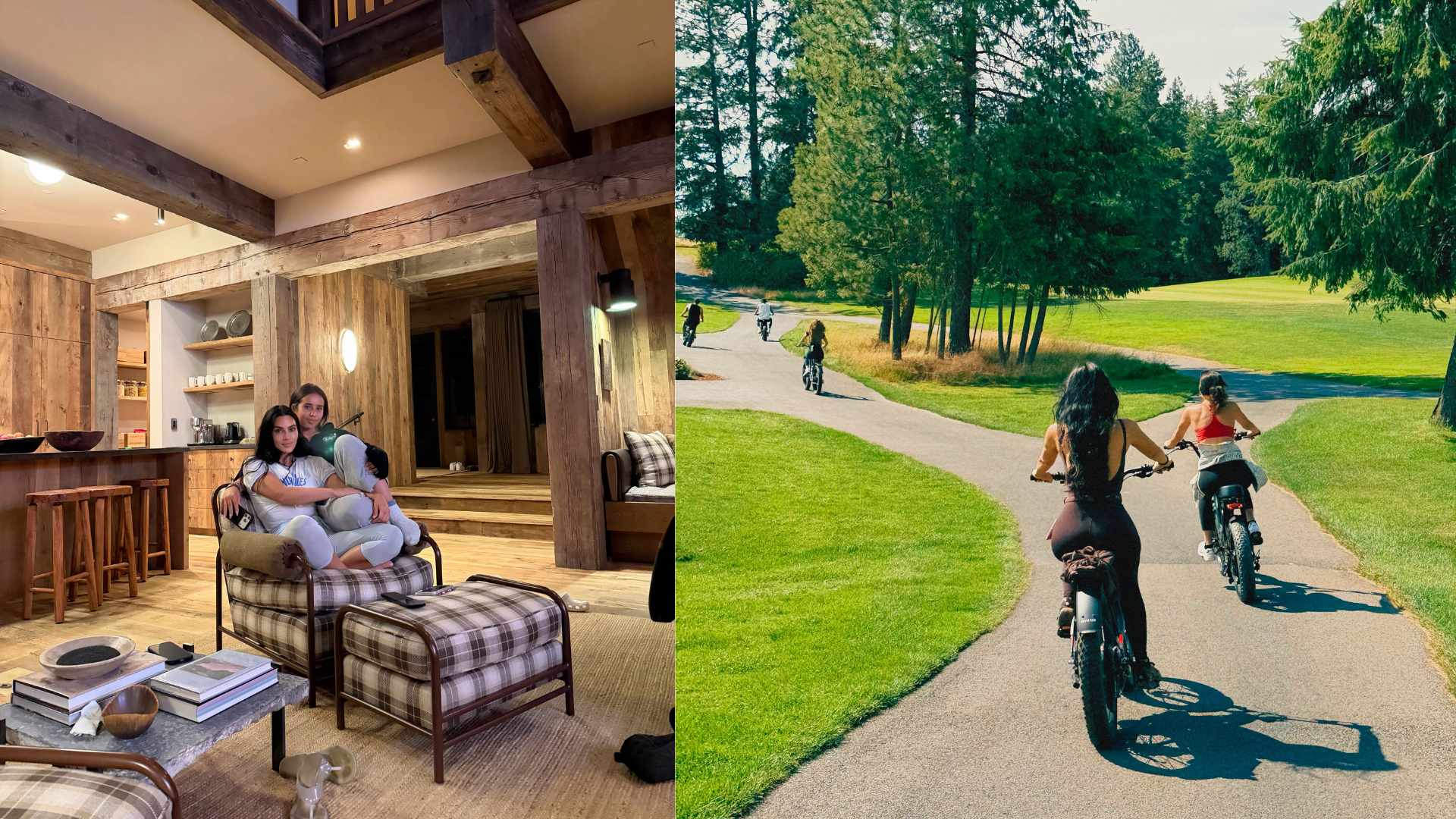 Kim Kardashian Mant m Mans o Beira De Lago Com P er Privado E Estilo 