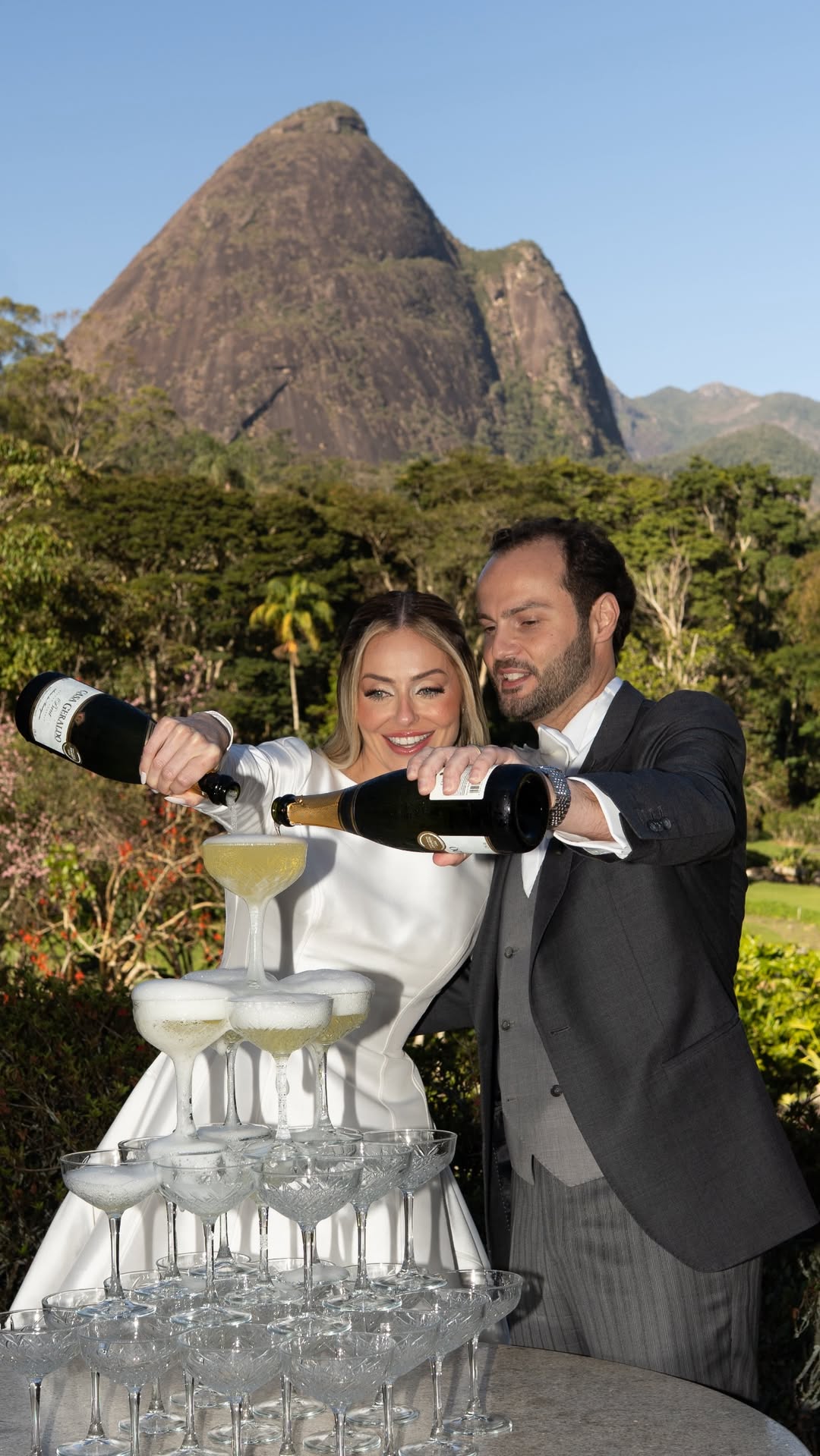Casamento da ex-BBB Paula von Sperling - Foto: Reprodução / Instagram @paulasperlingreal @osvonz