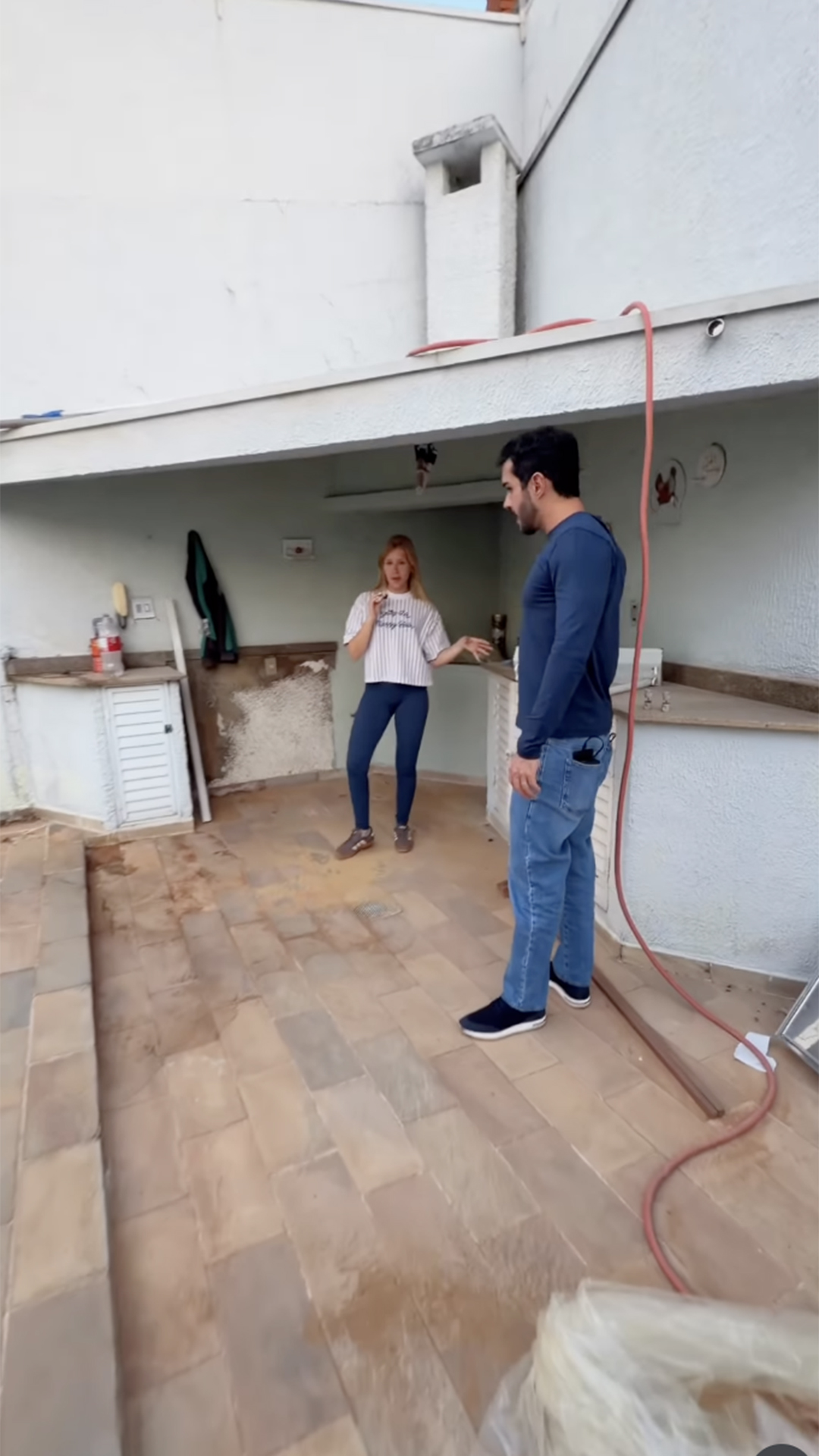 Cela Lopes começa a reforma de uma casa para os pais - Foto: Reprodução / Instagram