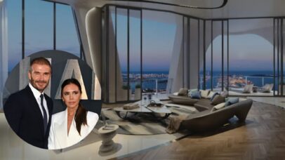 David e Victoria Beckham venderam apartamento com heliponto e vista para o mar