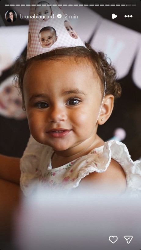 Bruna Biancardi mostra festinha de 1 ano de Mel - Foto: Reprodução / Instagram @brunabiancardi 