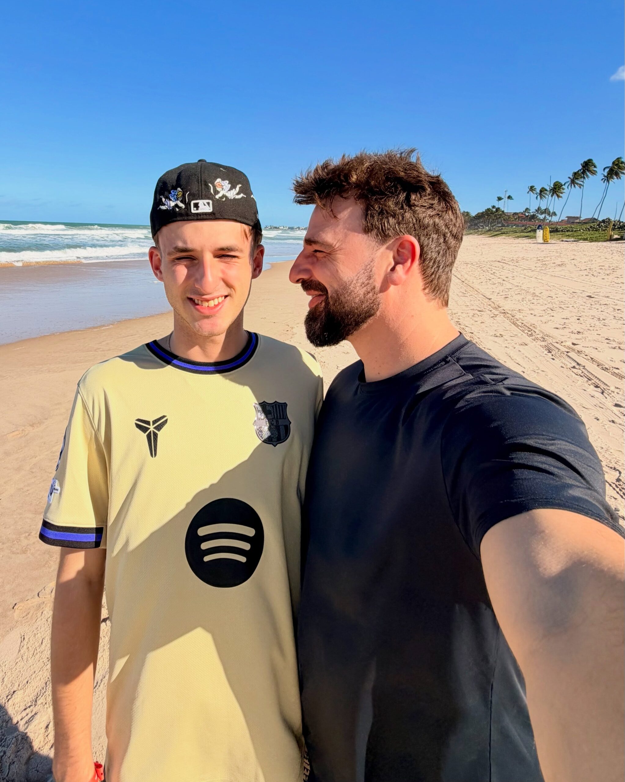 Cássio Reis com o filho mais velho, Noah - Foto: Reprodução / Instagram @cassioreis 