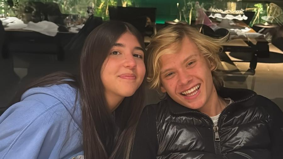 Vittorio com a namorada, Victoria - Foto: Reprodução / Instagram @vittoriogioficial