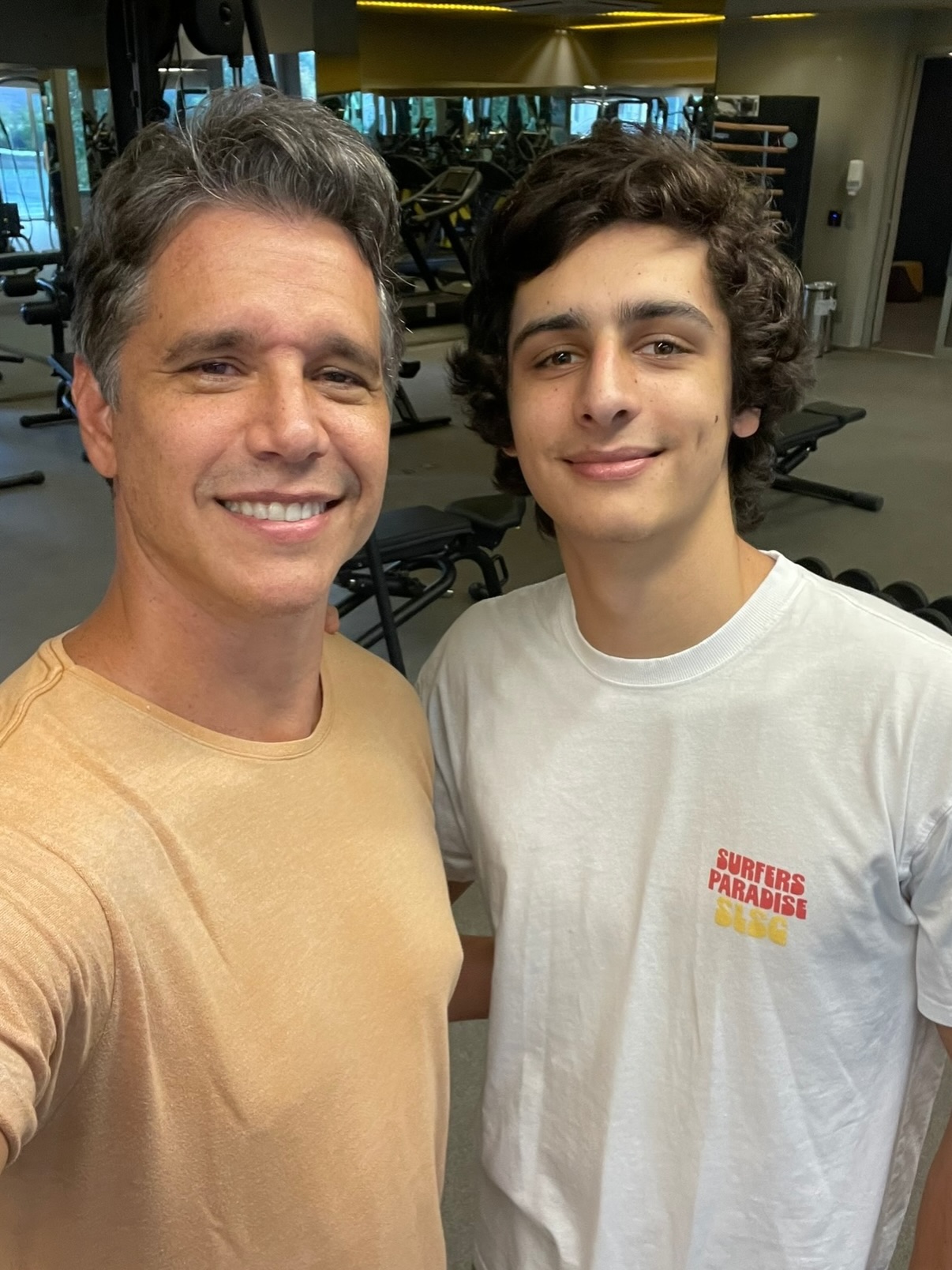 Marcio Garcia com o filho mais velho, Pedro - Foto: Reprodução / Instagram @oficialmarciogarcia