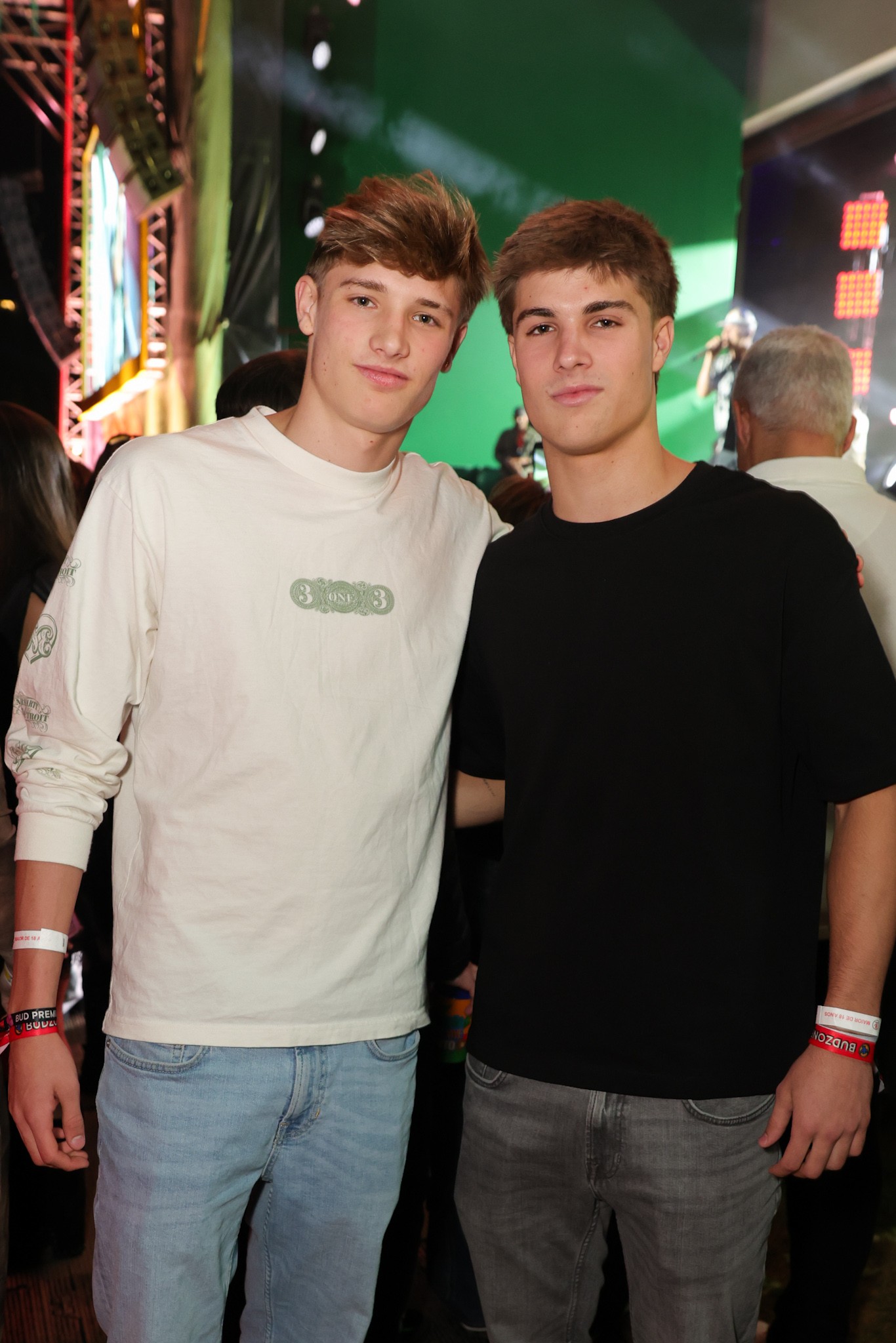 João e Francisco em evento em São Paulo - Foto: Lucas Ramos / Brazil News