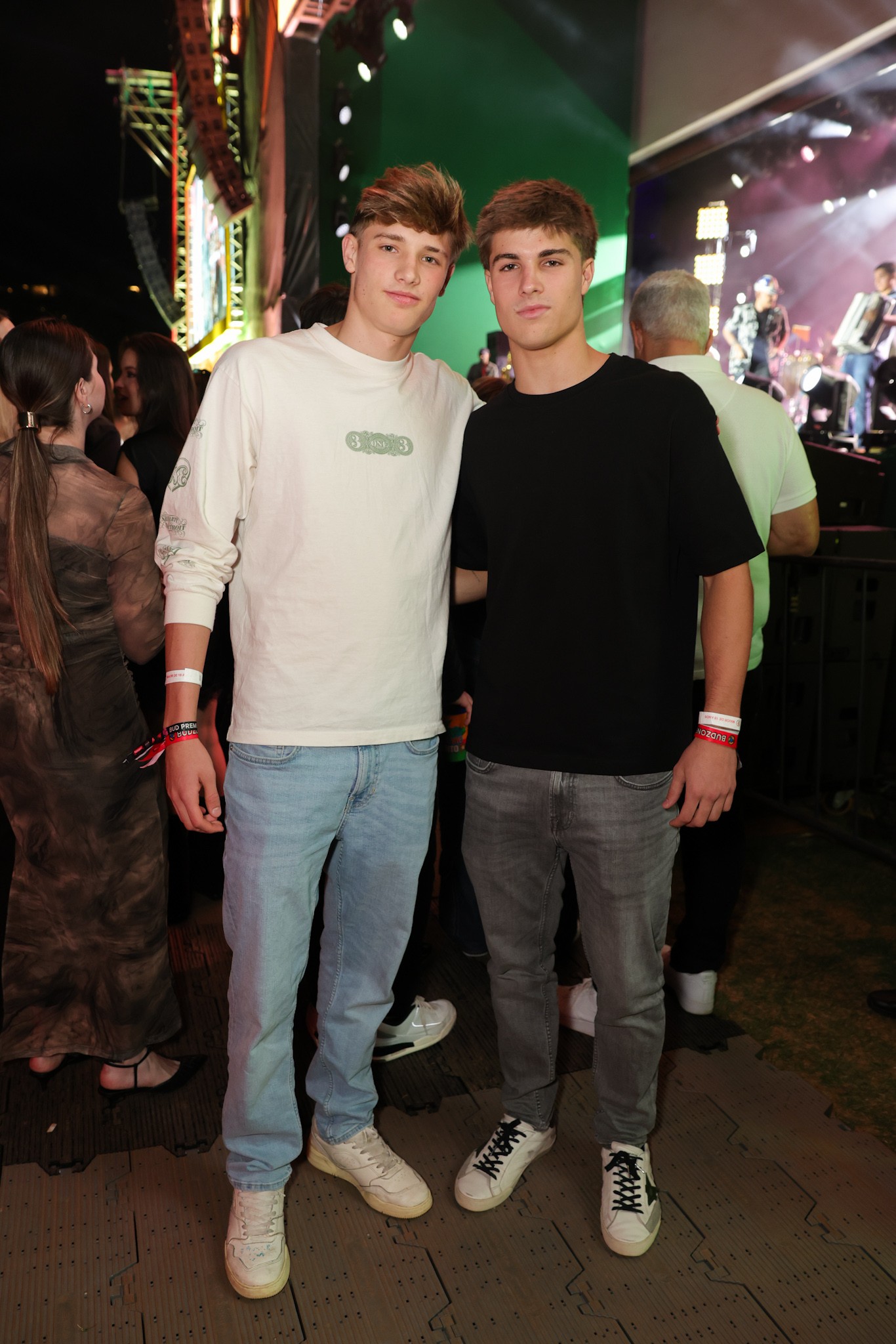 João e Francisco em evento em São Paulo - Foto: Lucas Ramos / Brazil News