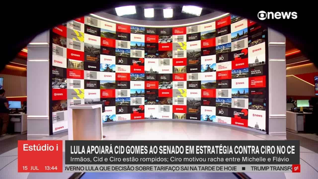 Novo estúdio da Globonews vaza antes da hora - Foto: Reprodução/Globonews