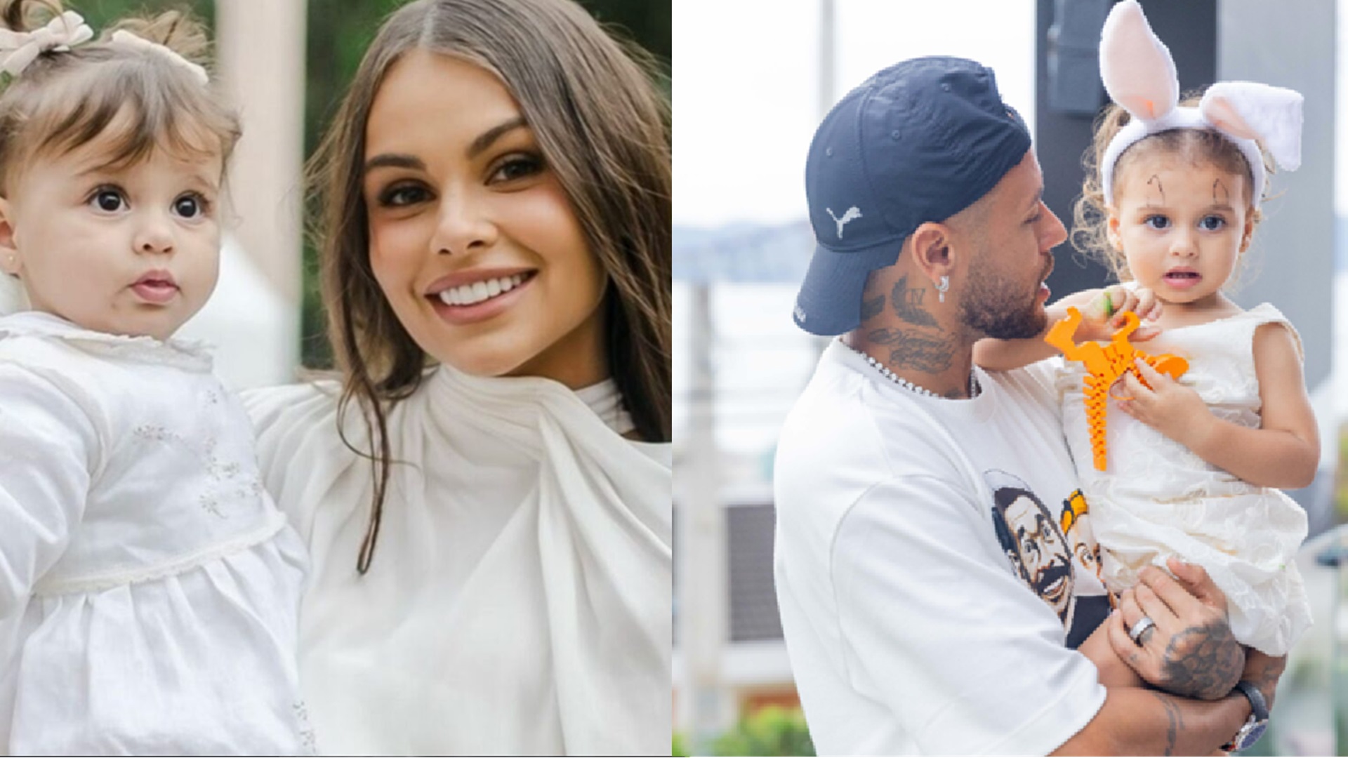 Amanda Kimberlly mostra aniversário de 2 anos da filha - Foto: Reprodução / Instagram @akimberllya e @neymar
