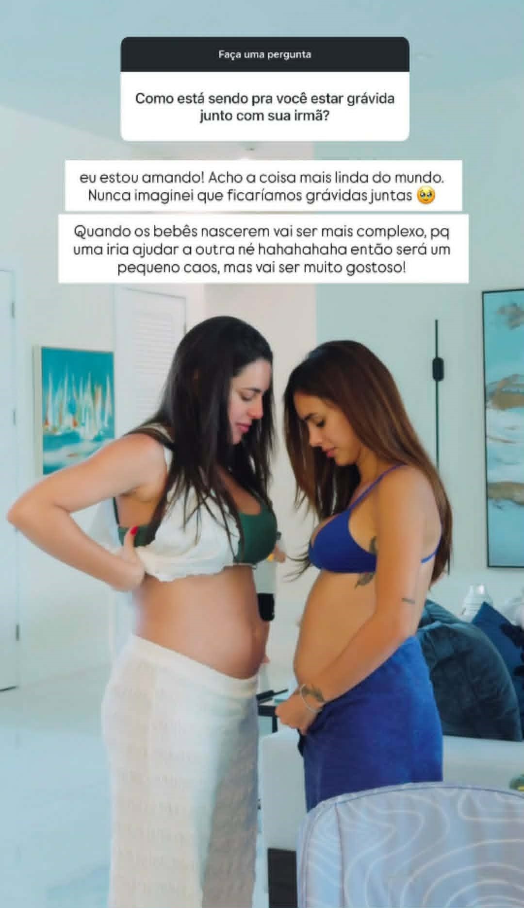 Irmã de Bruna Biancardi responde sobre a gestação