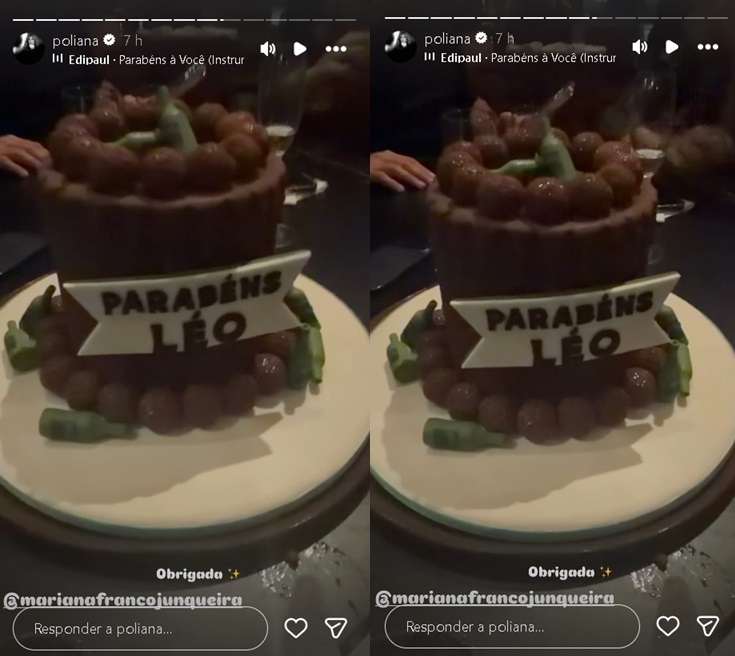 Poliana Rocha mostra aniversário de Leonardo - Foto: Instagram