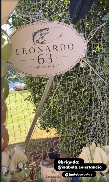 Festa de Leonardo - Foto: Instagram