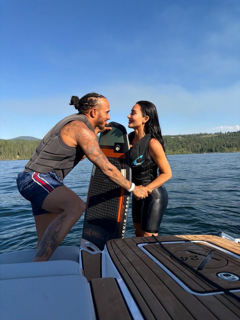 Lewis Hamilton e Kim Kardashian