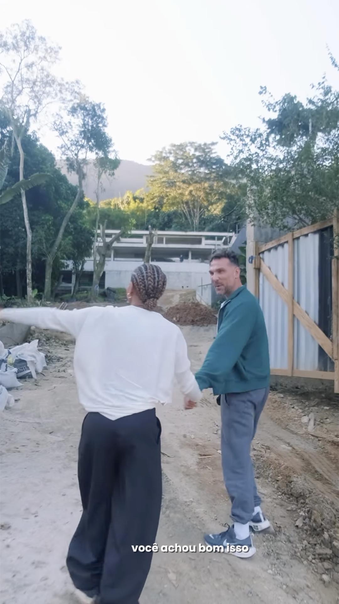 Construção da mansão de Igor Rickli e Aline Wirley - Foto: Reprodução / Instagram