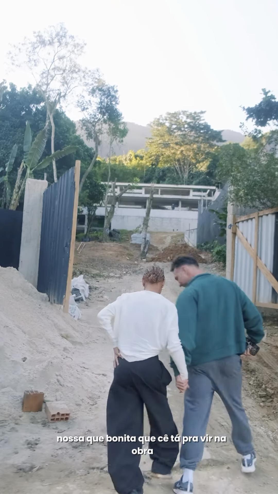 Construção da mansão de Igor Rickli e Aline Wirley - Foto: Reprodução / Instagram