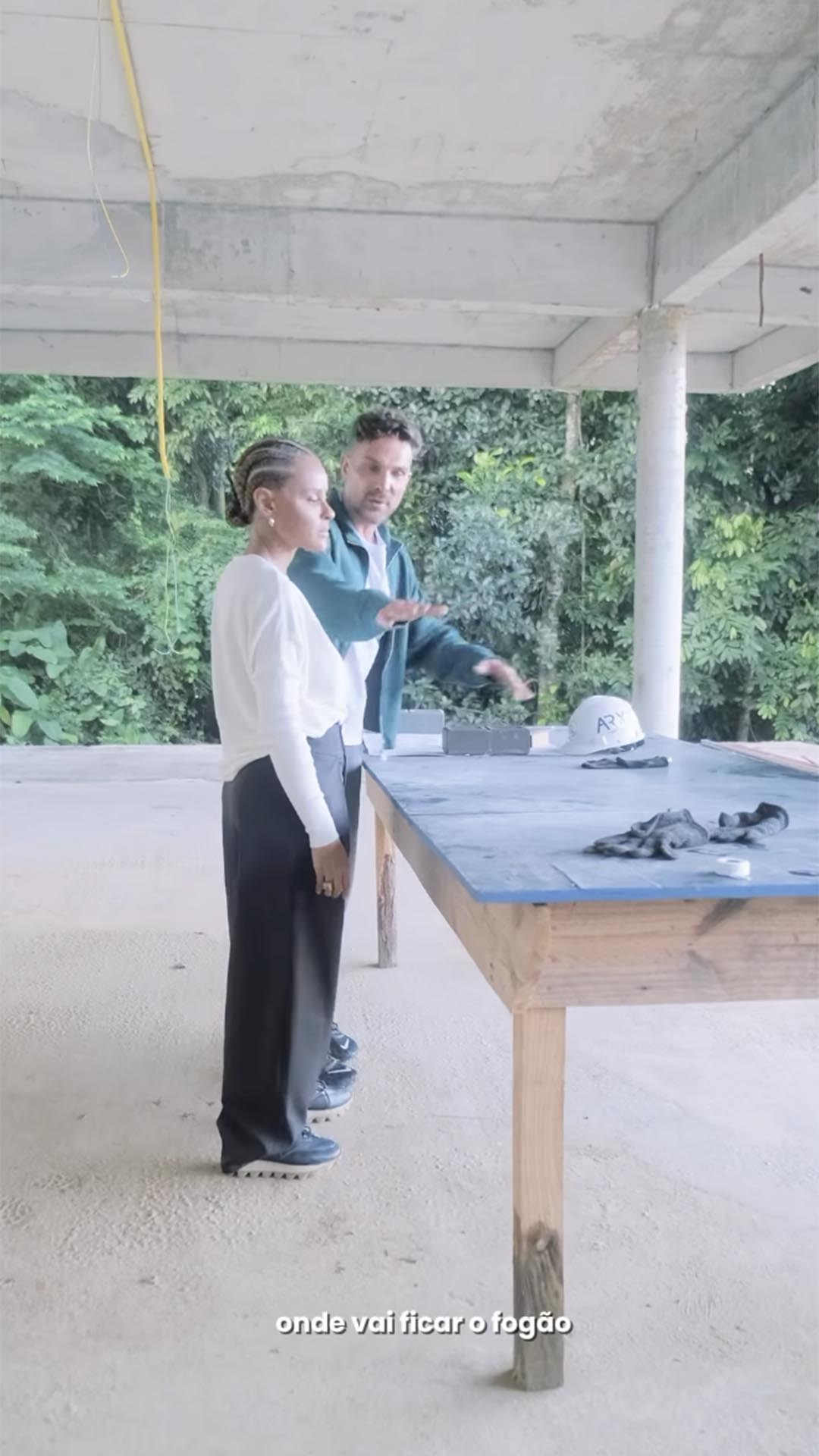 Construção da mansão de Igor Rickli e Aline Wirley - Foto: Reprodução / Instagram