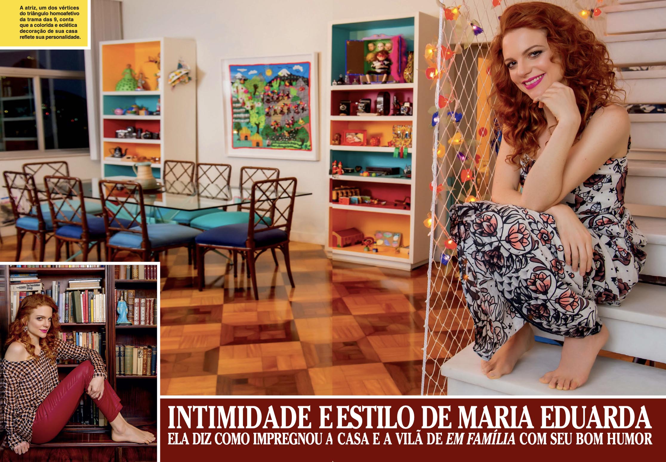 Matéria com Maria Eduarda de Carvalho na edição 1076 da Revista CARAS - Foto: Arquivo CARAS