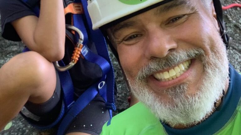 Aos 6 anos, filha caçula de Mauricio Mattar rouba a cena durante dia de aventura com o pai