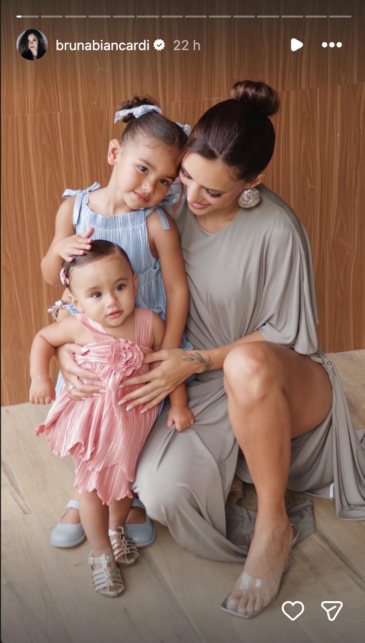 Mavie, Mel e Bruna Biancardi - Foto: Reprodução / Instagram