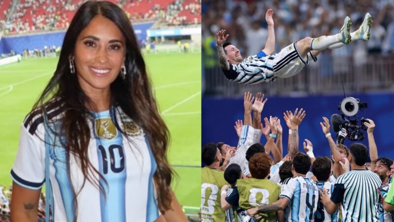 Mulher de Messi chama atenção com declaração após classificação da Argentina na Copa