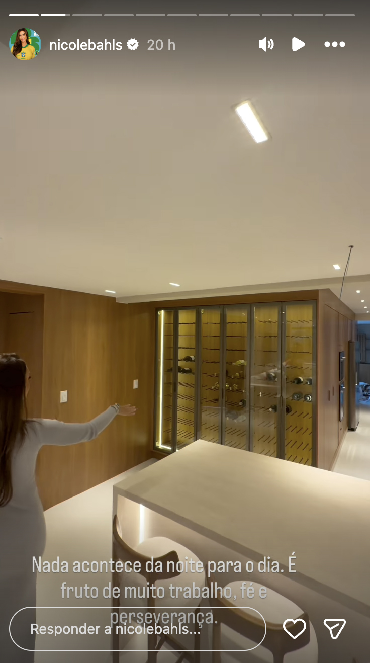 Novo apartamento de Nicole Bahls no Rio de Janeiro - Foto: Reprodução / Instagram