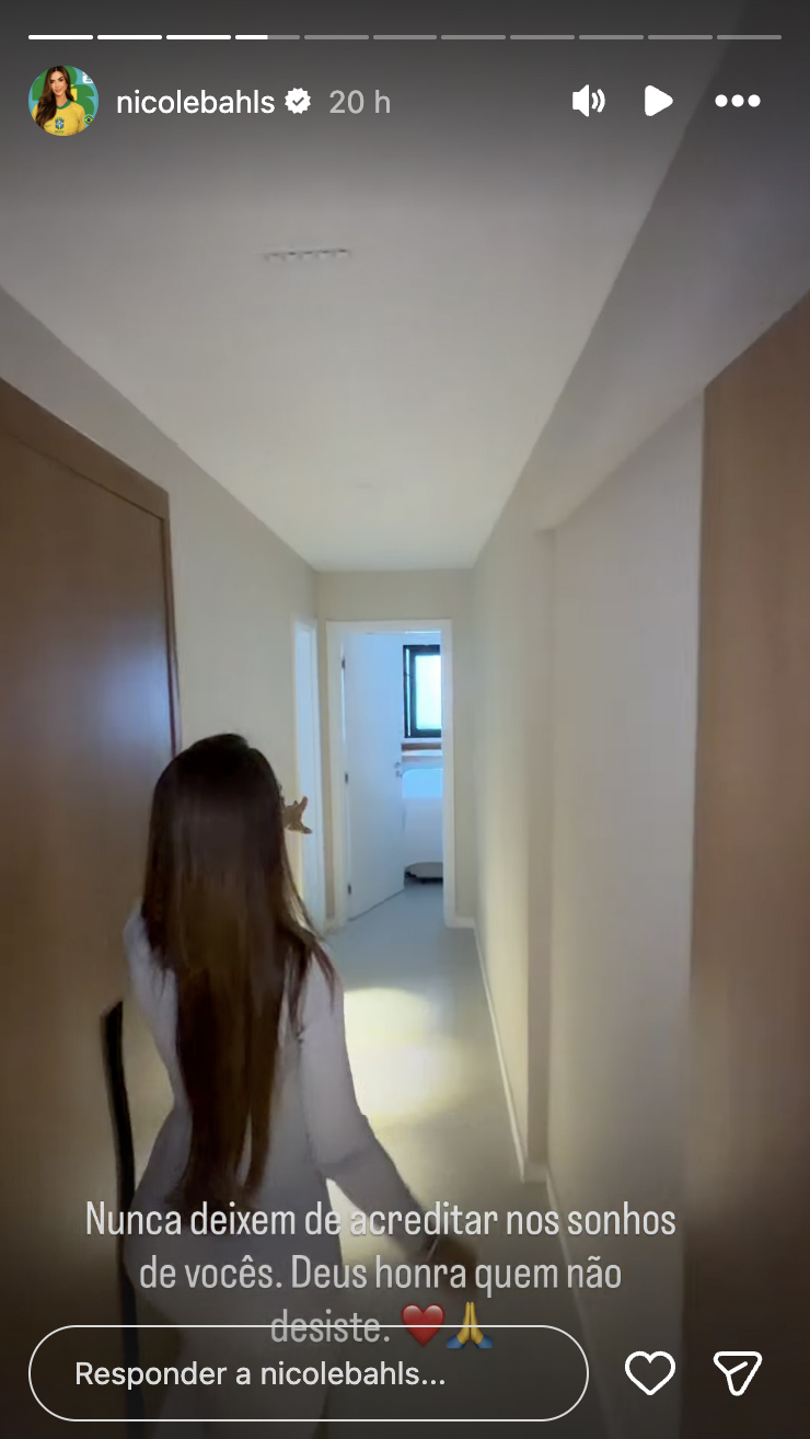 Novo apartamento de Nicole Bahls no Rio de Janeiro - Foto: Reprodução / Instagram