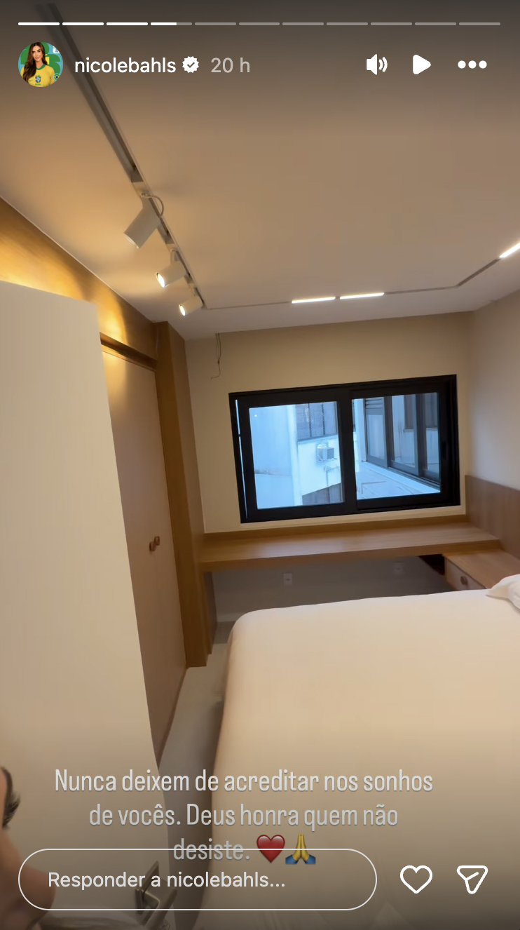 Novo apartamento de Nicole Bahls no Rio de Janeiro - Foto: Reprodução / Instagram