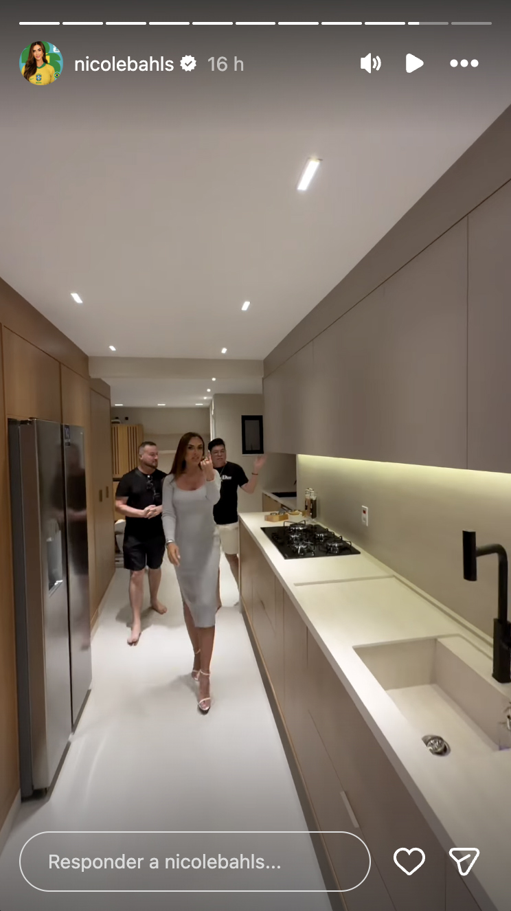 Novo apartamento de Nicole Bahls no Rio de Janeiro - Foto: Reprodução / Instagram