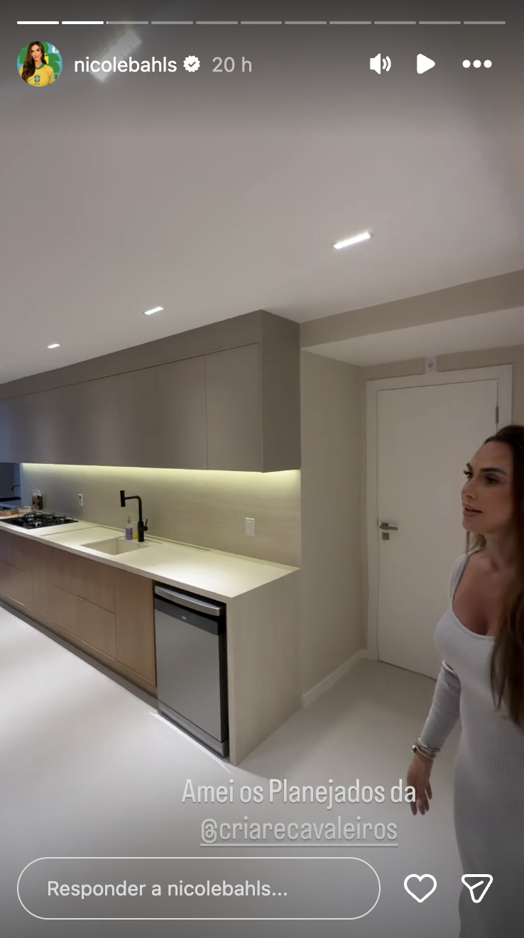 Novo apartamento de Nicole Bahls no Rio de Janeiro - Foto: Reprodução / Instagram