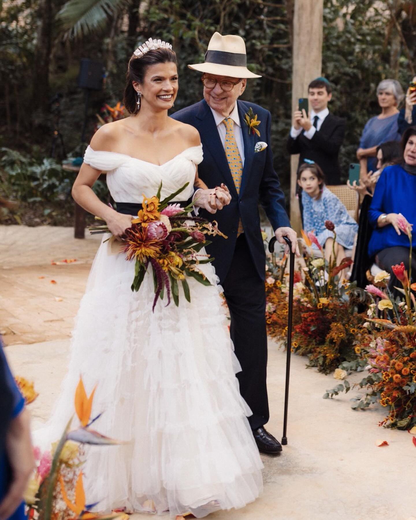 Renato Machado com a filha, a atriz Maria Eduarda Machado - Foto: Reprodução / Instagram @m.eduardamachado @nataliacastro_fotografa