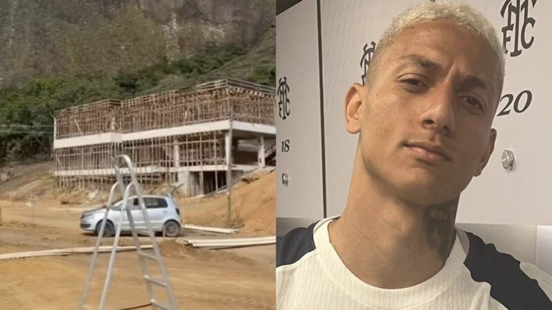 Com salário de R$ 35 milhões por ano, Richarlison constrói mansão aos pés de montanha no Espírito Santo