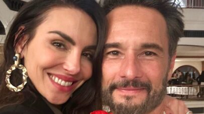 Filhas de Rodrigo Santoro e Mel Fronckowiak roubam a cena em fotos raras: 'Fam&iacute;lia linda'