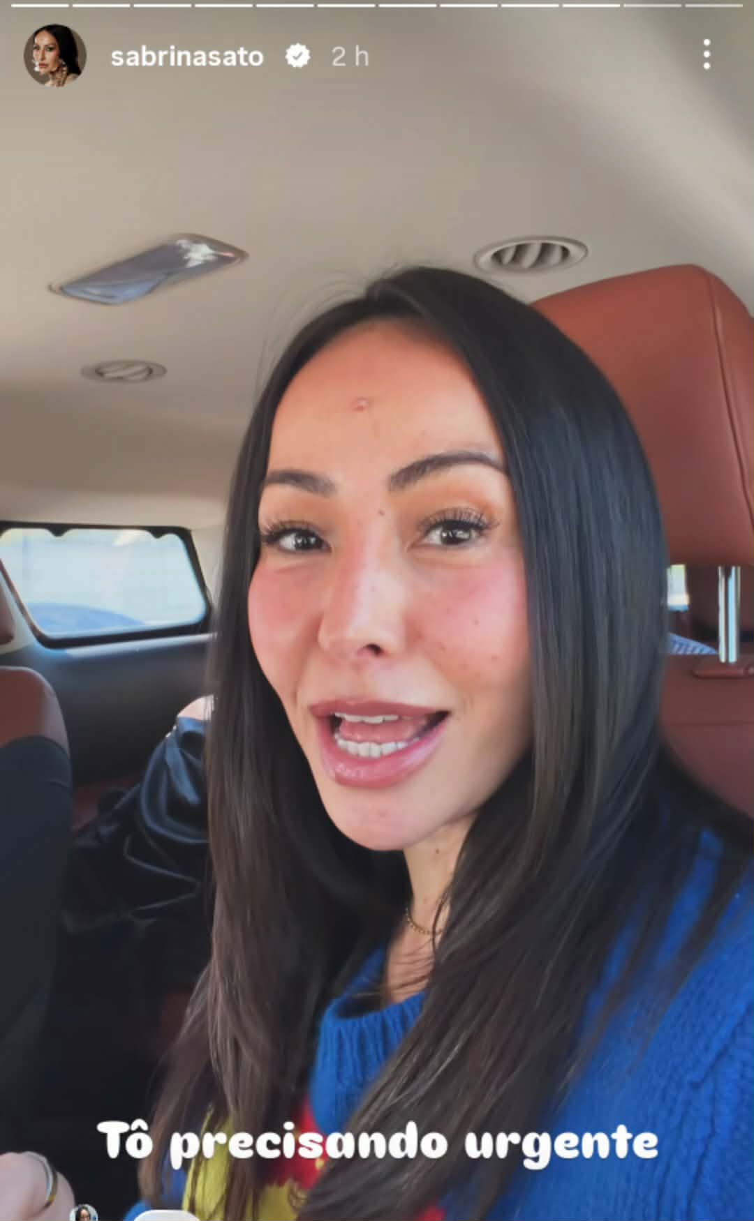 Sabrina Sato relata perrengue na gestação