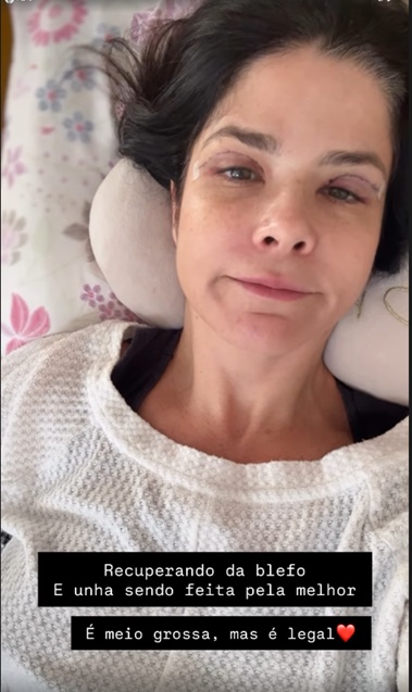 Samara Felippo reaparece após cirurgia — Foto: Reprodução/ Instagram