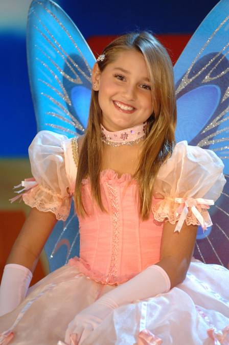 Sasha Meneghel na infância - Foto: Divulgação 