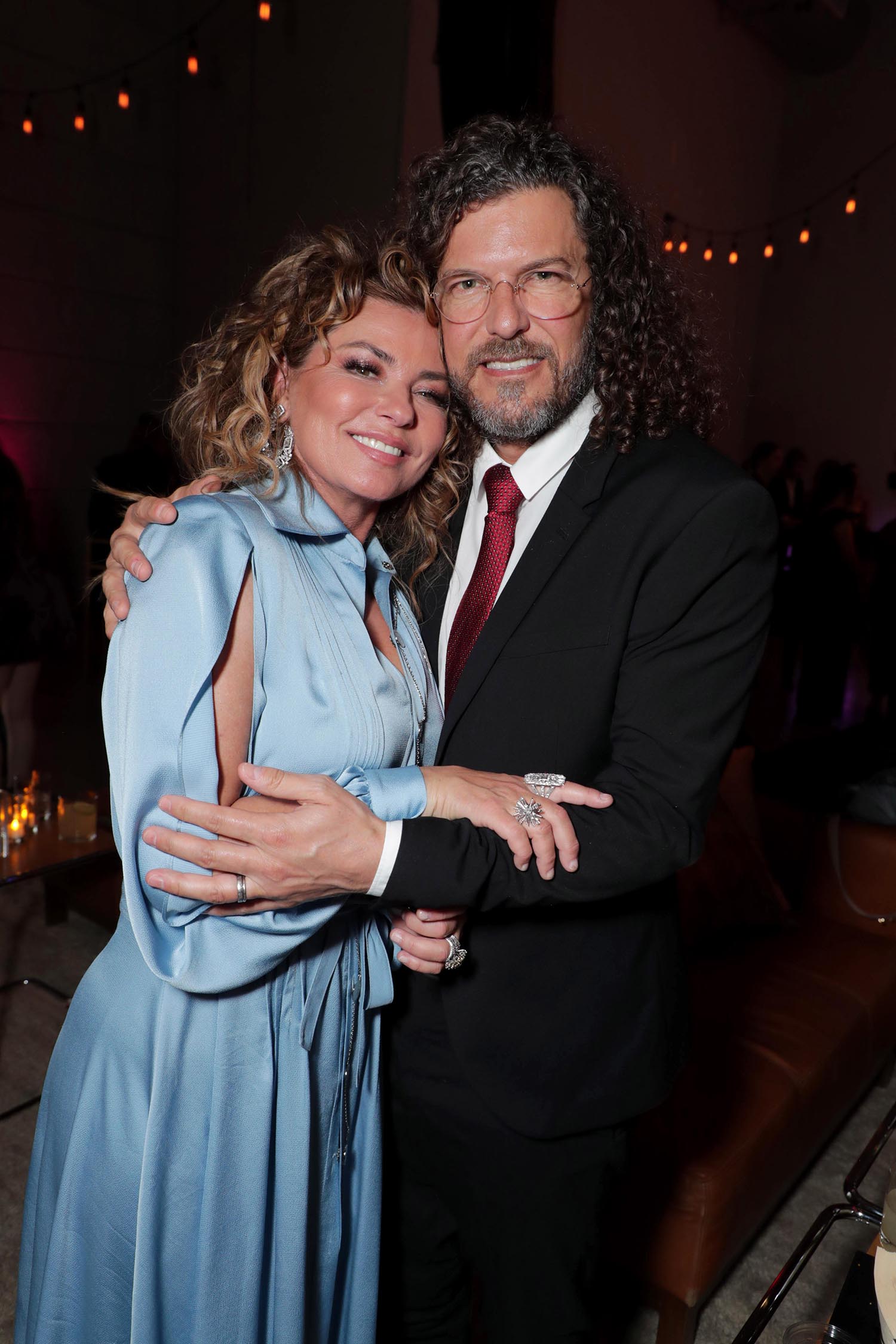 Shania Twain e Frederic Thiebaud - Foto: Getty Images