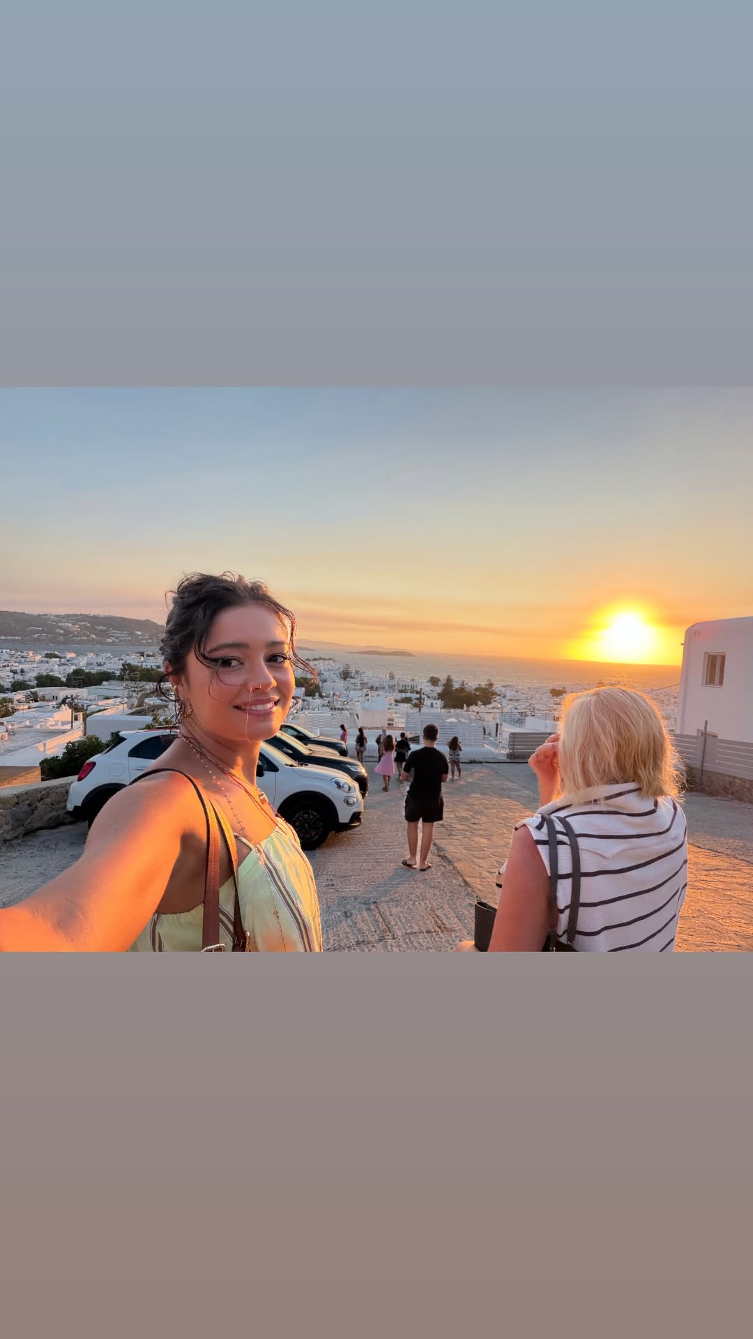 Sophie Charlotte com a mãe, Renate, na Grécia - Foto: Reprodução / Instagram @sophiecharlotte1