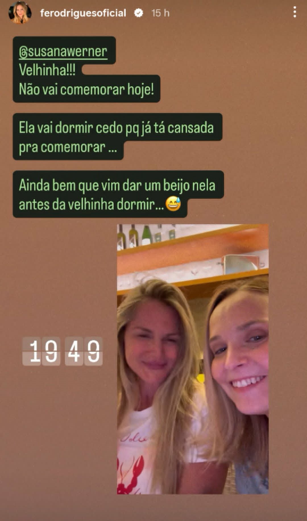 Susana Werner e Fernanda Rodrigues 