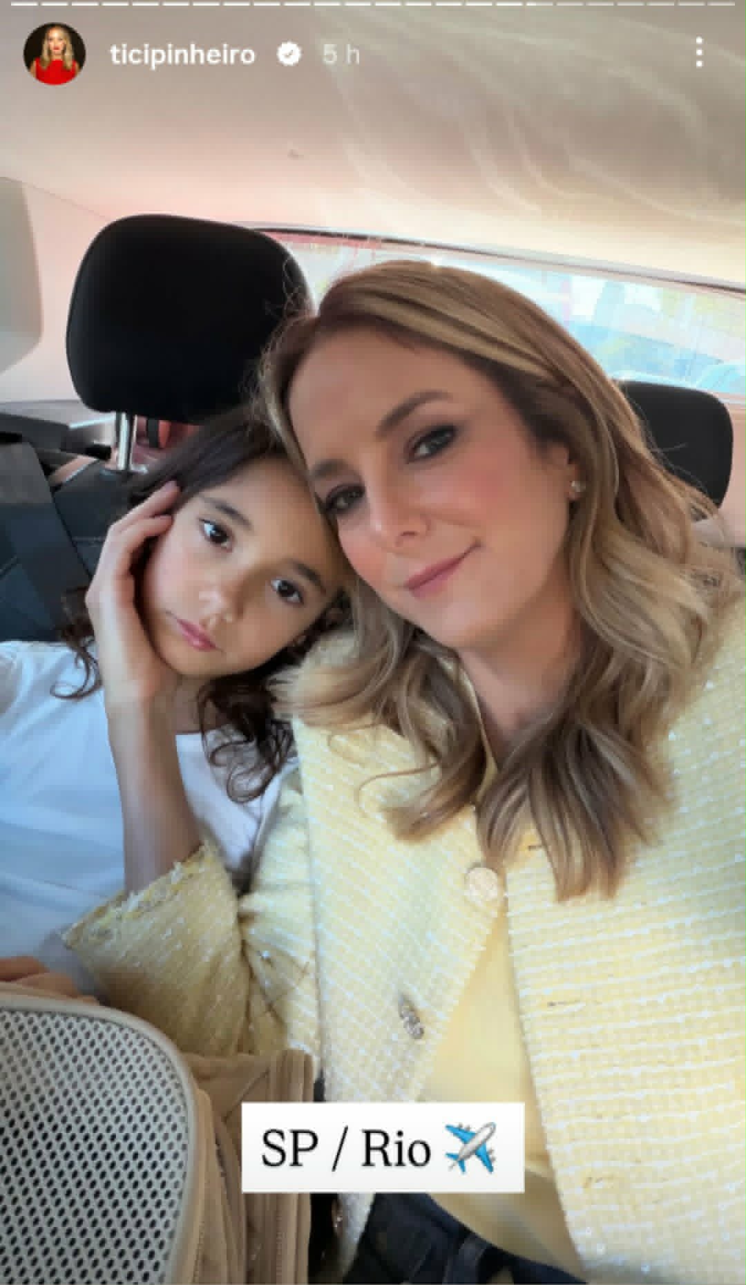 Ticiane Pinheiro mostra despedida antes de se mudar para o RJ - Foto: Reprodução/Instagram