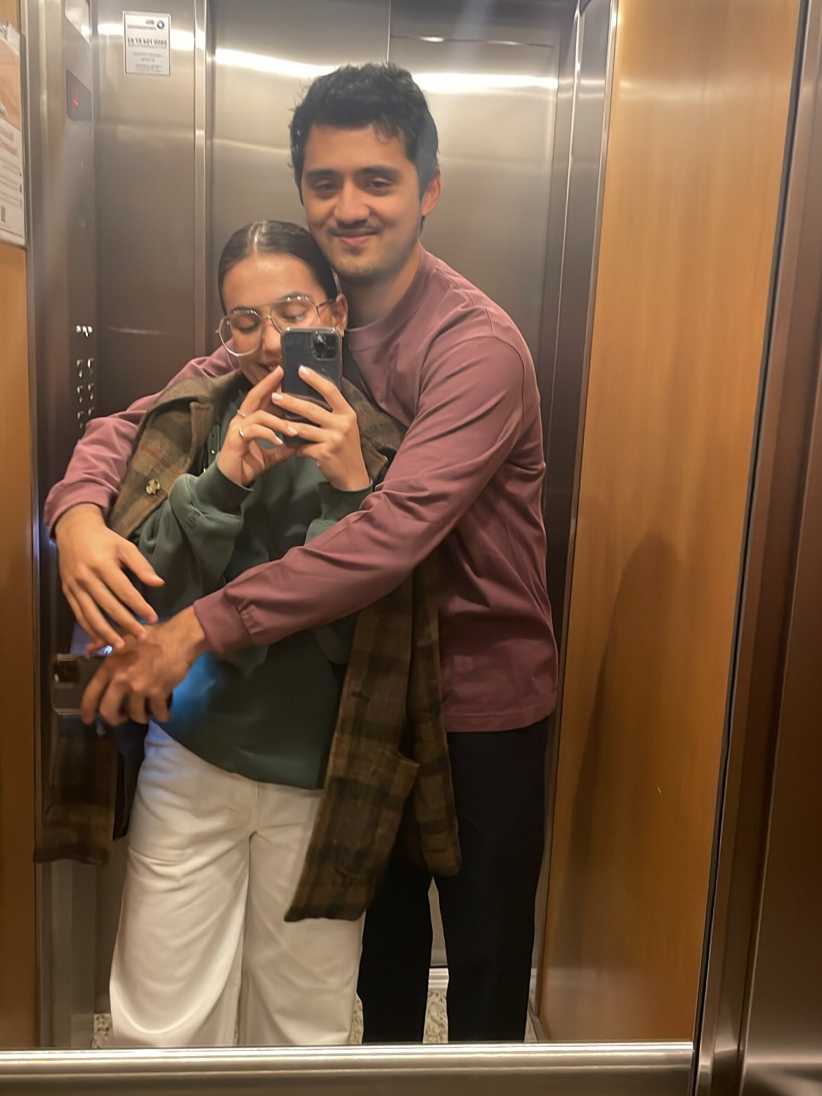 Samraan Husain e Valentina Ferraz Cohen - Foto: Reprodução / Instagram