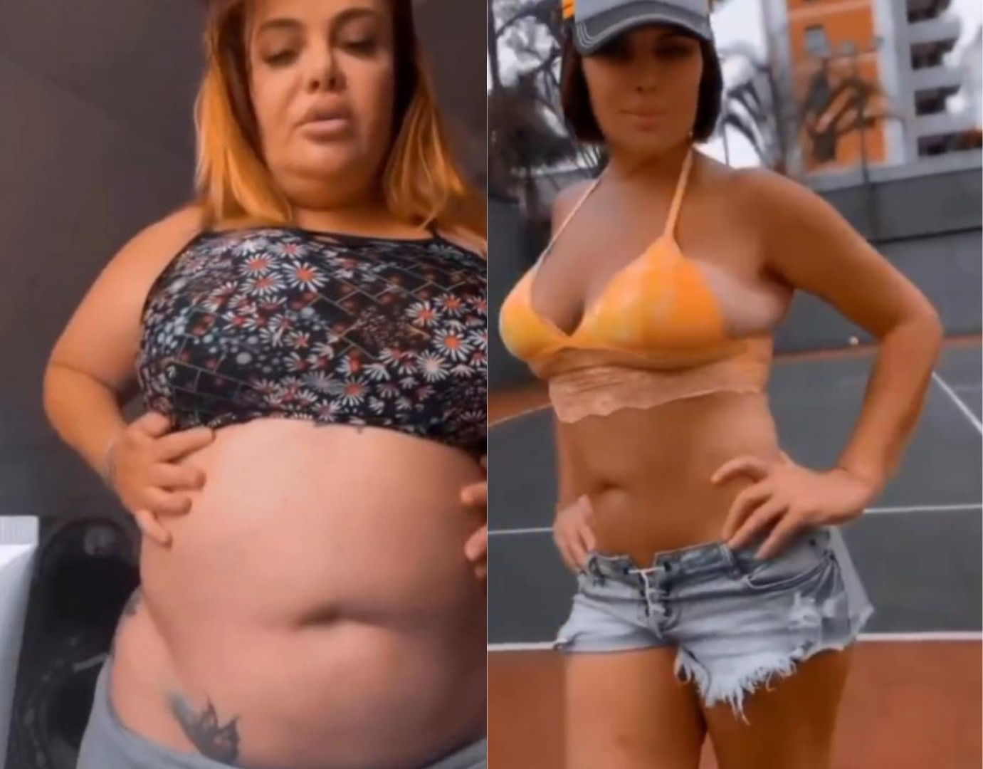 Valentina Francavilla impressiona com antes e depois - Foto: Reprodução / Instagram @valentinafrancavilla