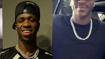 Vini Jr. impressiona ao surgir com aparência diferente: 'Fez harmonização facial'