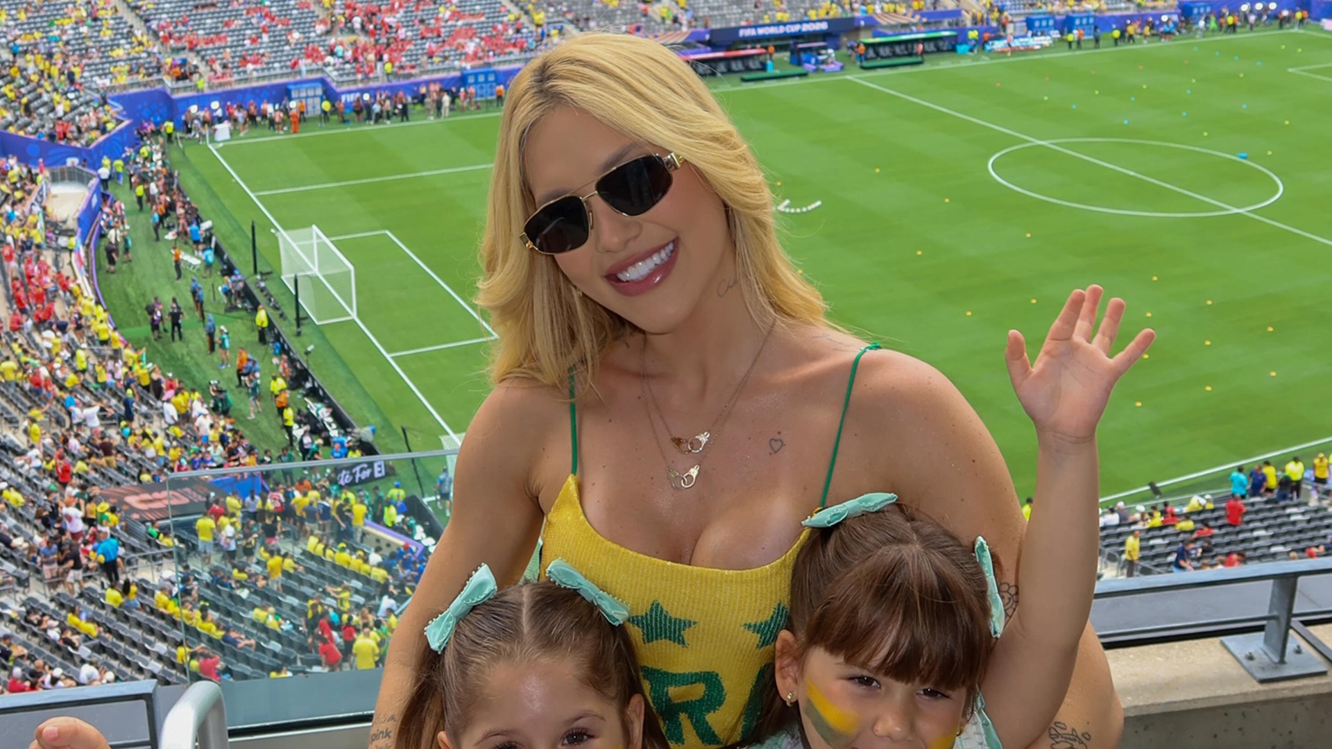 Virginia com as filhas - Foto: Reprodução / Instagram @virginia